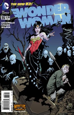 Wonder Woman #35 (Monsters Var Ed)