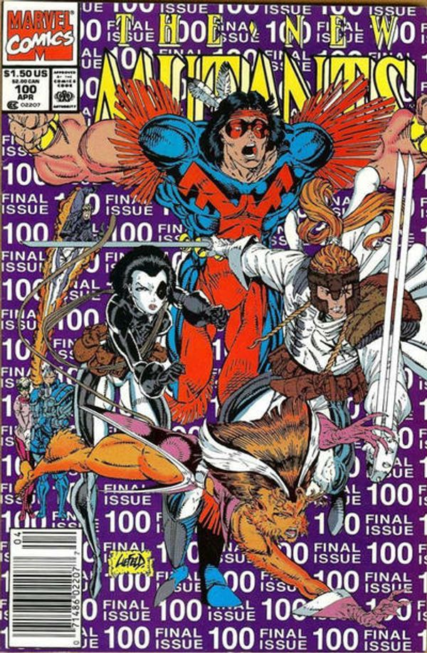 New Mutants #100 (Newsstand Edition)