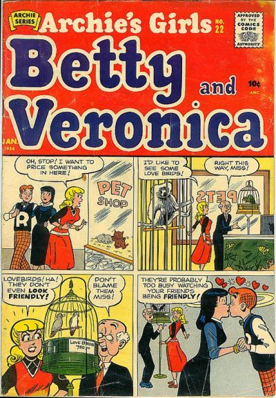 Archie's Girls Betty and Veronica #22 Comic