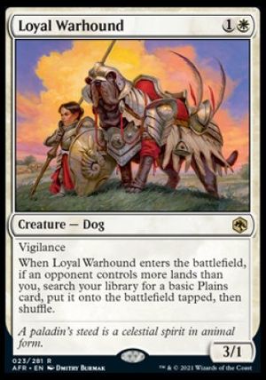 Loyal Warhound (Dungeons & Dragons: Adventures in the Forgotten Realms)