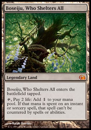 Boseiju, Who Shelters All (From the Vault : Realms) Trading Card