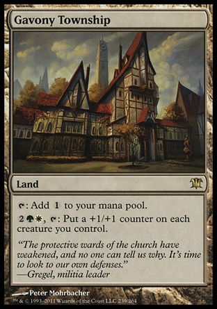 Gavony Township (Innistrad) Trading Card