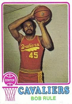 Bob Rule 1973 Topps #138 Sports Card