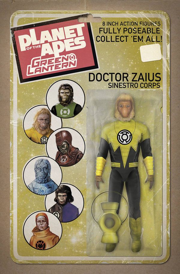 Planet of the Apes / Green Lantern #2 (Unlock Action Figure Variant)