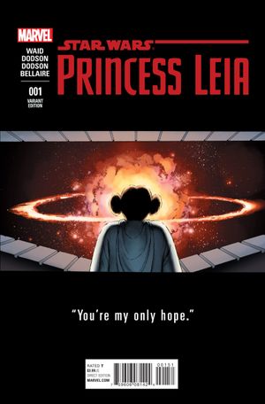 Princess Leia #1 (Cassaday Teaser Variant)