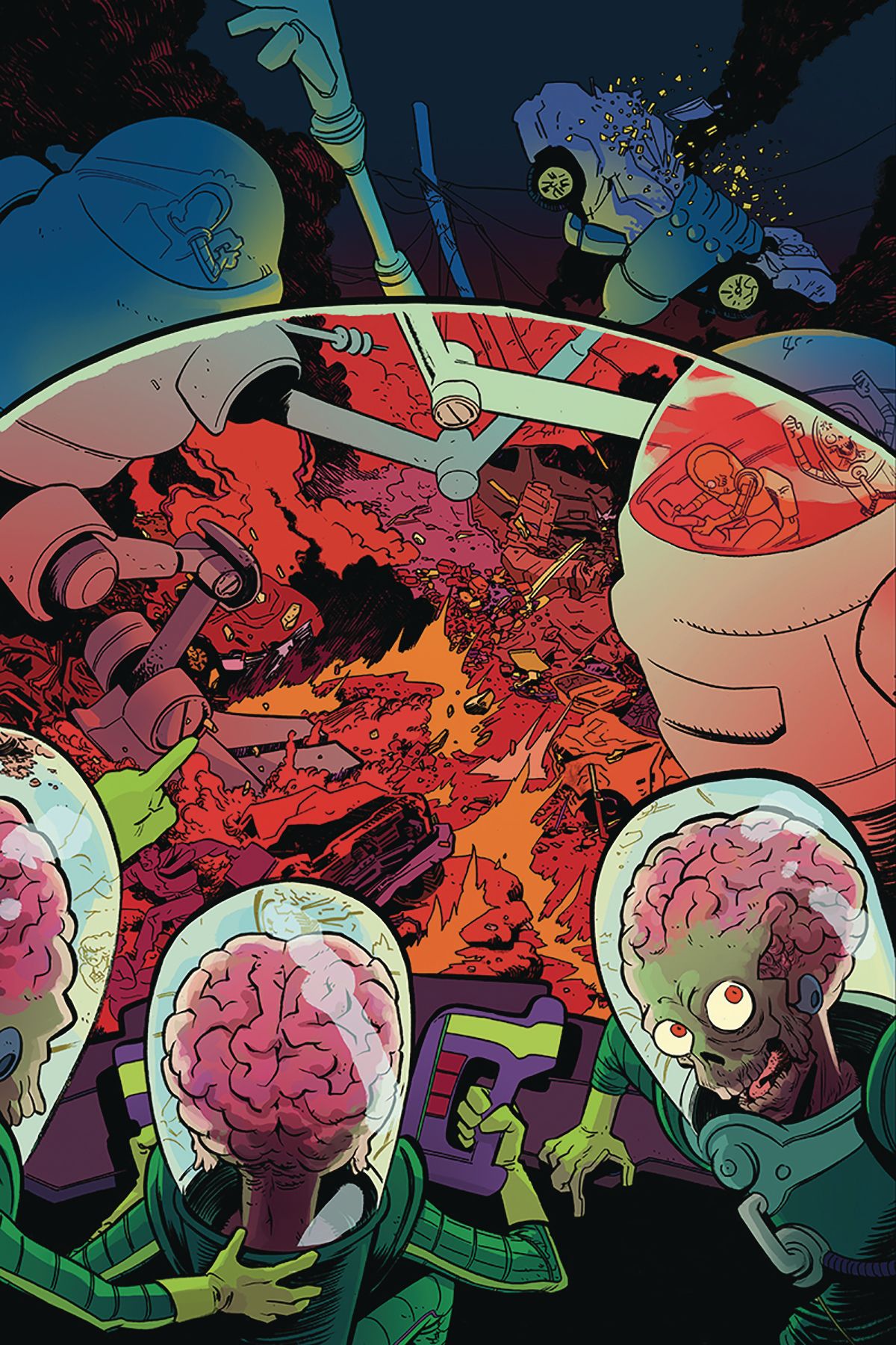 Mars Attacks 2 (10 Copy Henderson Virgin Cover) Value GoCollect