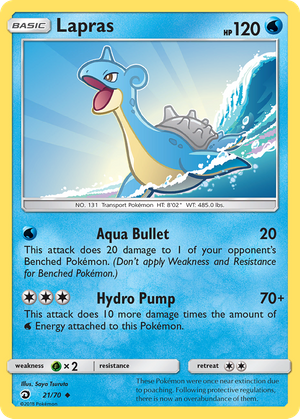 Lapras (21/70) - Dragon Majesty