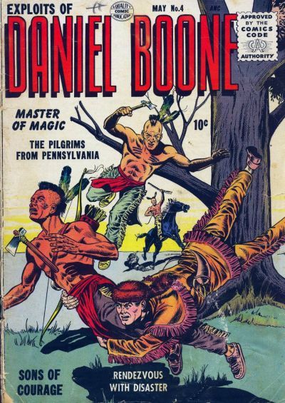 Exploits of Daniel Boone #4 Comic