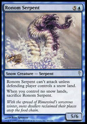 Ronom Serpent (Coldsnap)