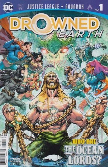 Justice League/Aquaman: Drowned Earth #1 Comic