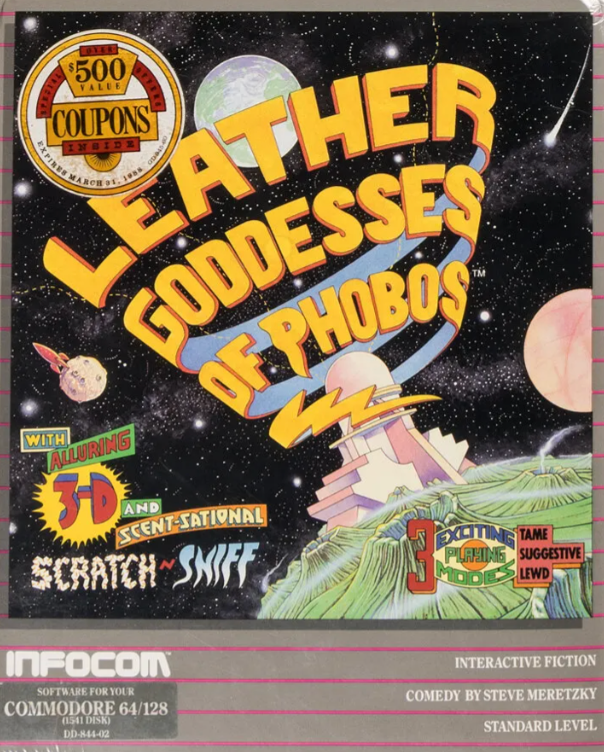 Leather Goddesses Of Phobos Video Game