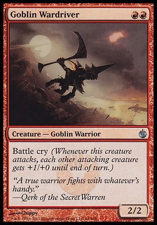 Goblin Wardriver (Mirrodin Besieged) Trading Card