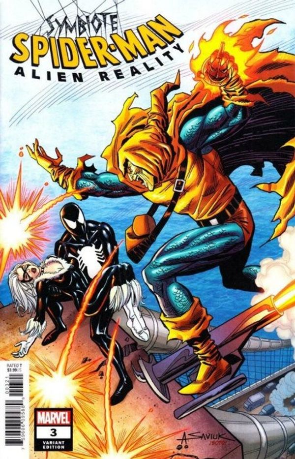 Symbiote Spider-Man: Alien Reality #3 (Saviuk Variant)