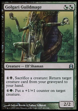 Golgari Guildmage (MTG Commander) Trading Card