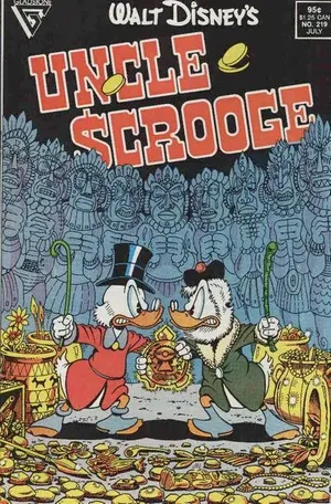 Walt Disney's Uncle Scrooge #219 (Newsstand Edition)