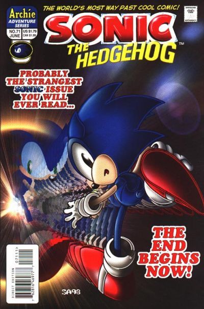 Sonic the Hedgehog #71 Comic