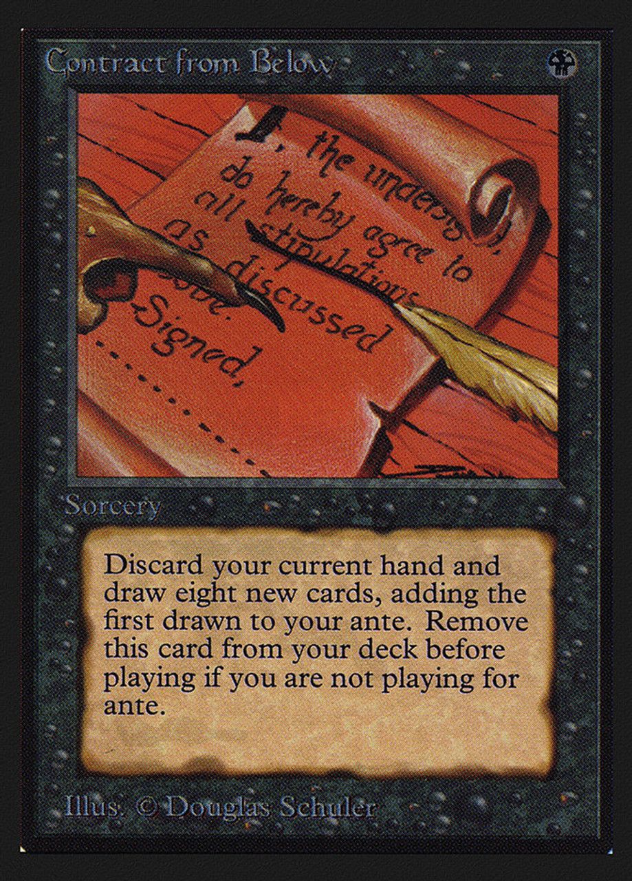 Contract from Below (Collector's Edition) Trading Card