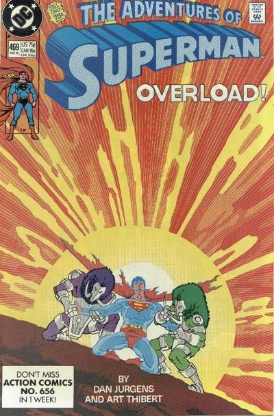 Adventures of Superman #469 Comic