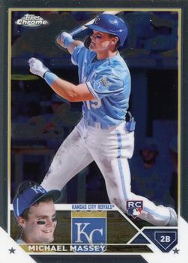 Michael Massey 2023 Topps Chrome Baseball #42