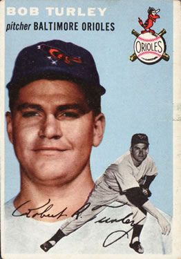 Bob Turley 1954 Topps #85 Sports Card