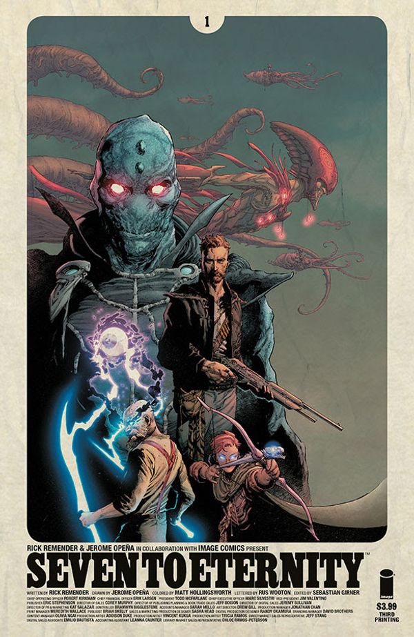 Seven To Eternity #1 (3rd Printing)