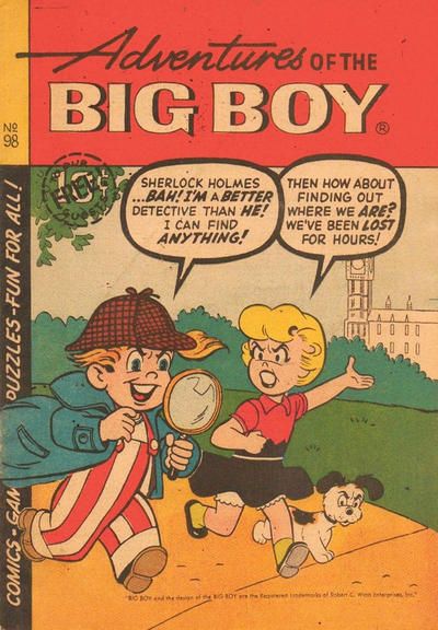 Adventures of Big Boy #98 [East] Comic