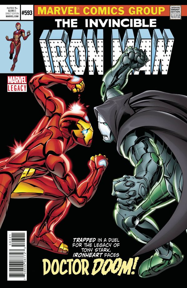 Invincible Iron Man #593 (2nd Printing)