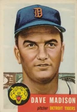 Dave Madison 1953 Topps #99 Sports Card