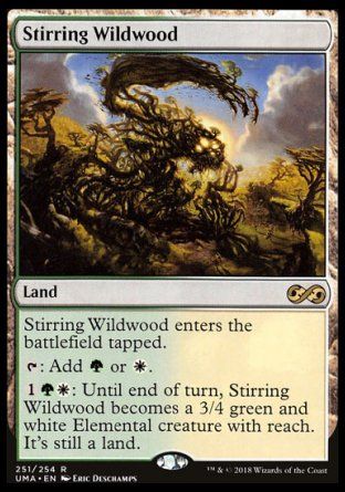 Stirring Wildwood (Ultimate Masters) Trading Card