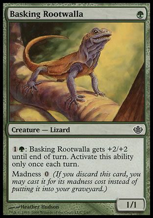 Basking Rootwalla (Garruk vs. Liliana) Trading Card