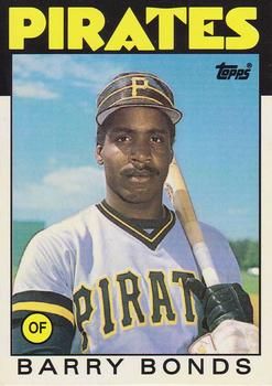 Barry Bonds 1986 Topps Traded #11T Sports Card