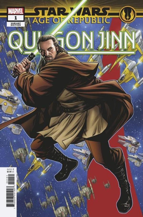 Star Wars: Age of Republic - Qui-Gon Jinn #1 (McKone Puzzle Piece Variant)