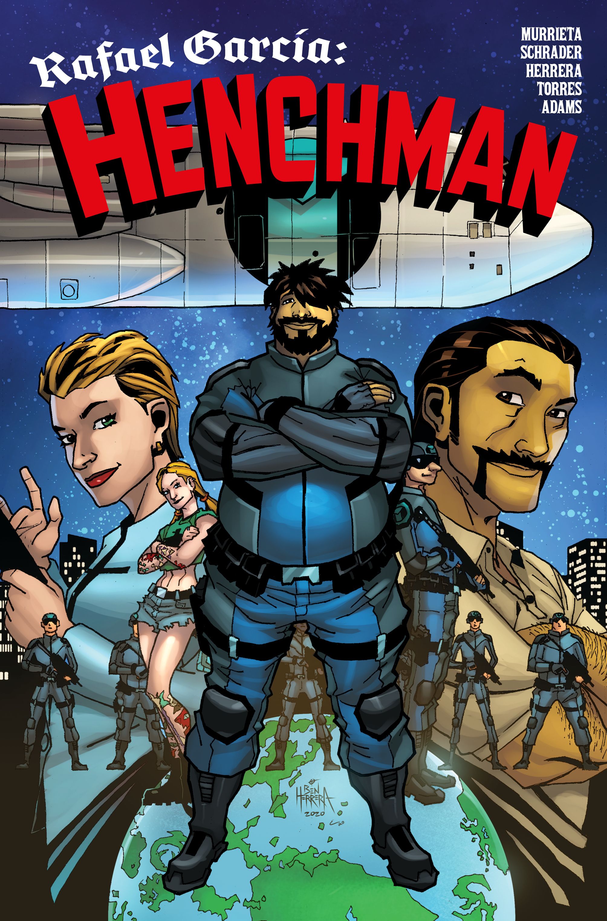 Rafael Garcia Henchman #4 (Cvr B Ben Herrera Variant) Comic
