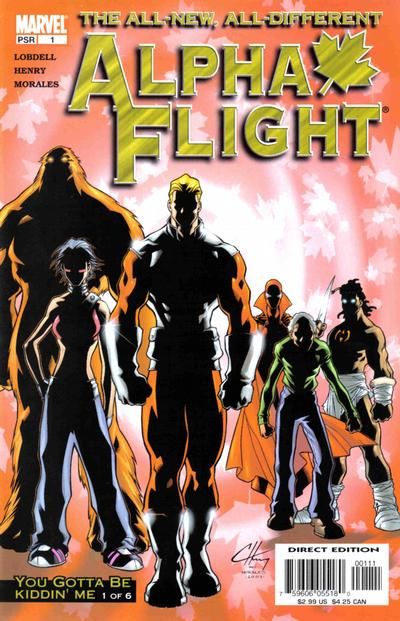Alpha Flight Comic