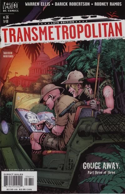Transmetropolitan #36 Comic
