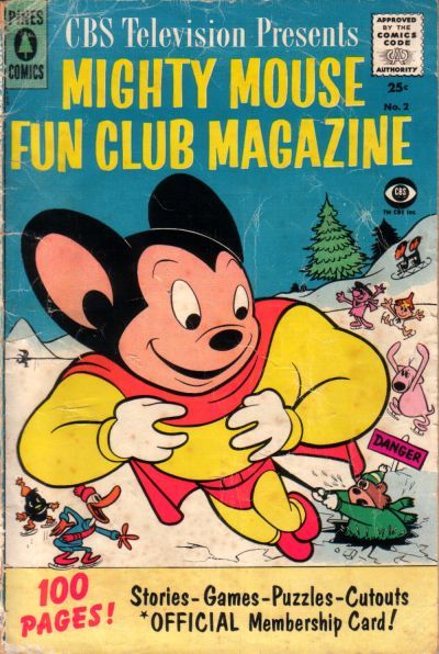 Mighty Mouse Fun Club Magazine #2 Comic