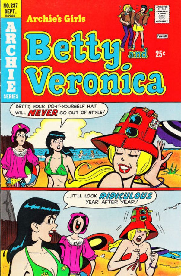 Archie's Girls Betty and Veronica #237