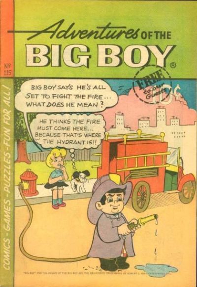 Adventures of Big Boy #115 [West] Comic