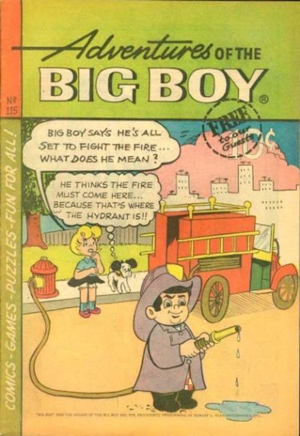 Adventures of Big Boy #115 [West]