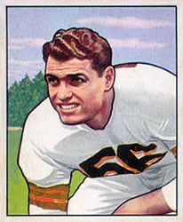 Dante Lavelli 1950 Bowman #78 Sports Card