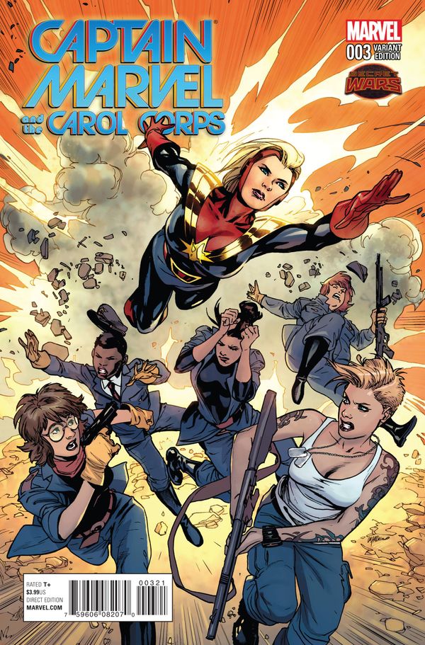 Captain Marvel And Carol Corps #3 (Manga Variant)