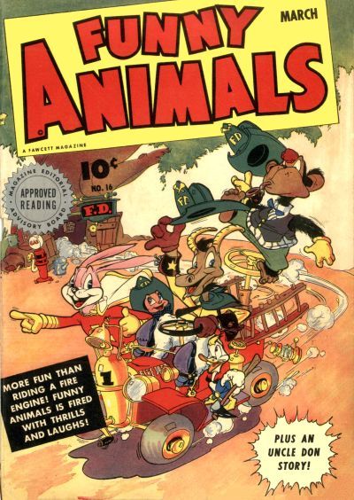 Fawcett's Funny Animals #16 Comic
