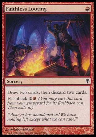 Faithless Looting (Sorin vs. Tibalt) Trading Card