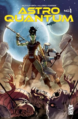 Astro Quantum #1 (Cvr B Riccardo Burchielli Variant)