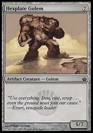 Hexplate Golem (Mirrodin Besieged)