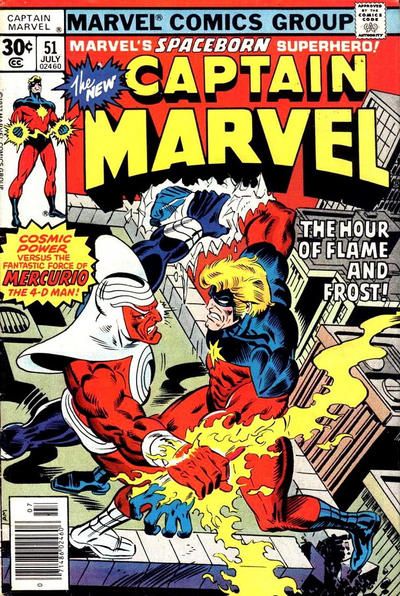 Captain Marvel #51 Comic