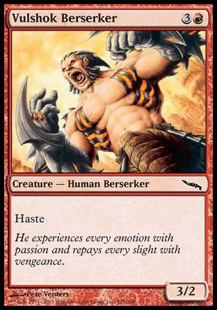 Vulshok Berserker (Mirrodin) Trading Card