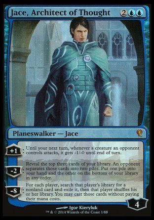 Jace vs. Vraska Trading Card