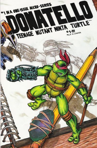 Donatello, Teenage Mutant Ninja Turtle #1 Comic