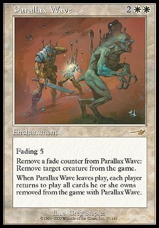 Parallax Wave (Nemesis) Trading Card